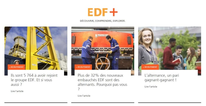 EDF propose une EVP basée sur la formation